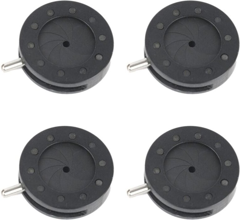 4X Manuelle Blende Einstellbare Mechanische Iris Blende Iris Blende für Digital Kamera Mikroskop Iris Linse SK12