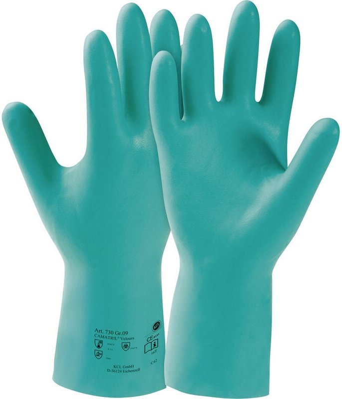 KCL - 730-8 Camatril® Nitril Chemiekalienhandschuh Größe (Handschuhe): 8, m en 388, en 511 1 Paar