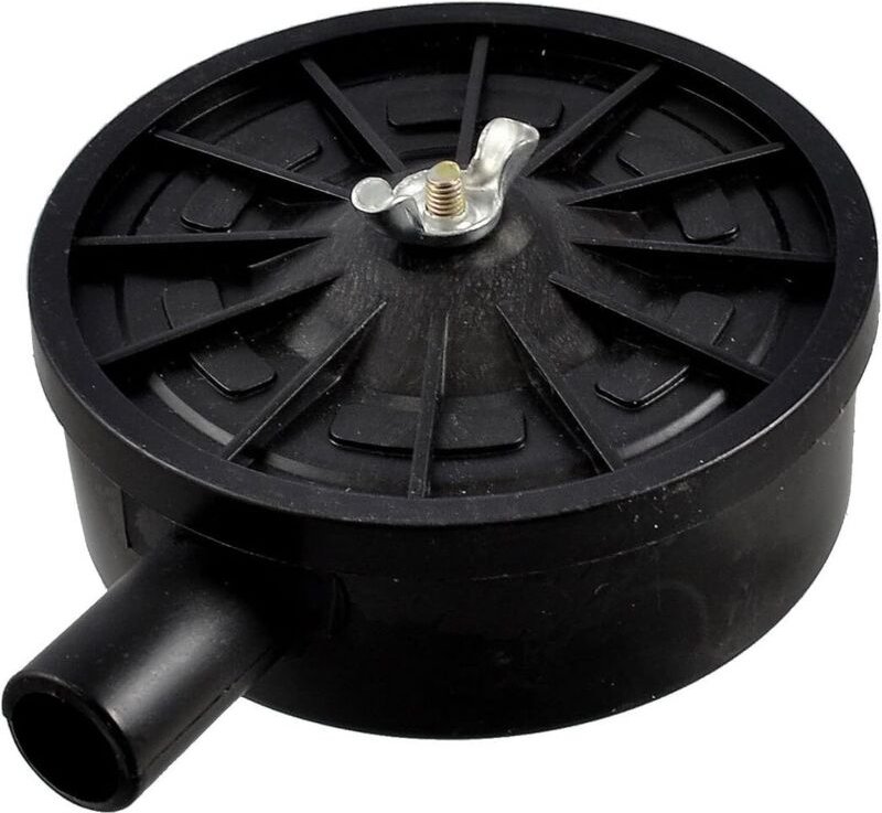 Luftfilter, Kompressor, Schalldämpfer, 20-mm-Außengewinde, schwarz