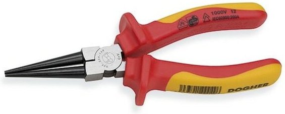 Isolierte Rundzange, vde 1000V, 160 mm Dogher 254-160