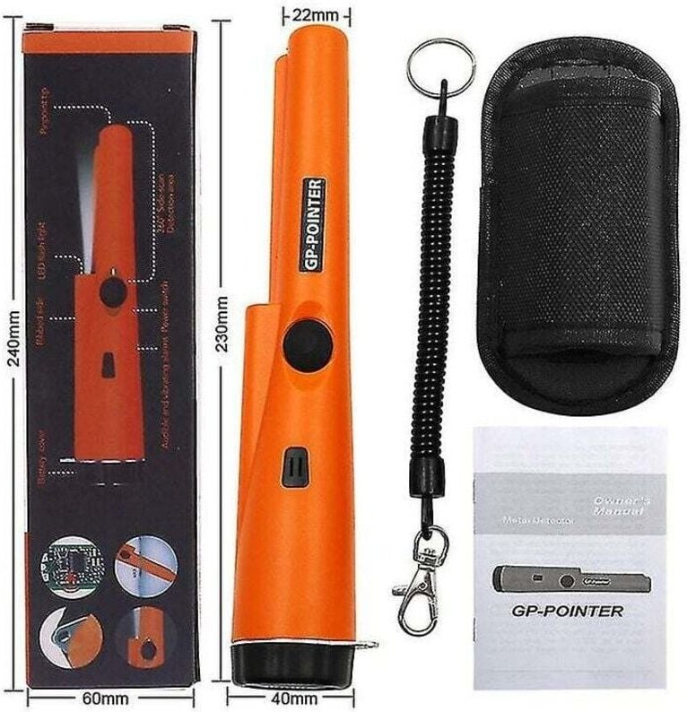 Rtgpt - Garrett Pro-Pointer Pinpoint Pinpointer unterirdischer Metalldetektor (bejoey) – Orange
