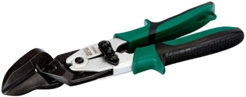 Bahco Blechschere 250 mm Durchlaufschere Linksschnitt Metall Handblechschere