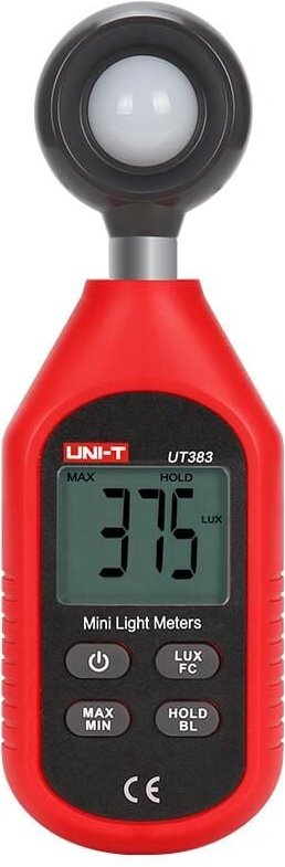 Beleuchtetes LCD-Luxmeter 0...200000 Lux UT383