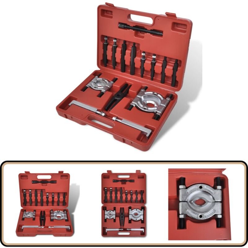 Vidaxl - 14tlg. Lagerabzieher Radlagerabzieher Set - Lagerabzieher - Radlagerabzieher - Autowerkstatt - Werkstattwerkzeu...