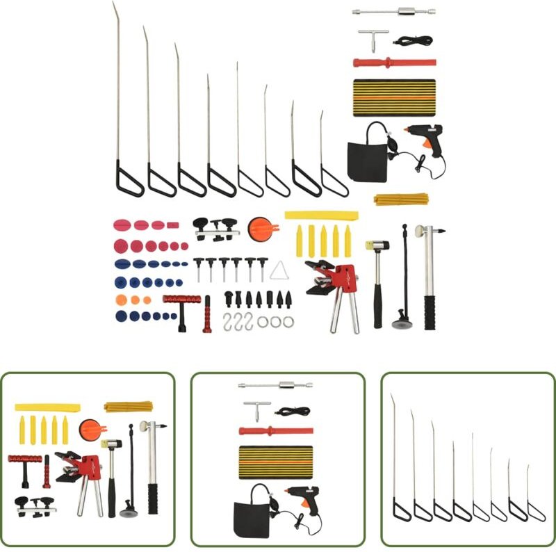 Ausbeulwerkzeug - 75-tlg. Ausbeulwerkzeug-Set