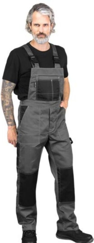 Arbeitslatzhose in versch. Farben grau 58