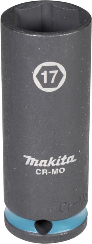 E-16346 Steckschlüssel 3/8" SW17 Impact Black lang - Makita