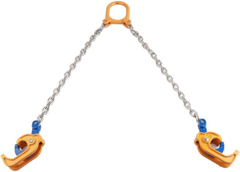 Kettenfassheber, Stabiler kombinierter Fassheberketten 0,5T Legierter Stahl Werkzeug für Fabriken zur Dekoration (0,5T).