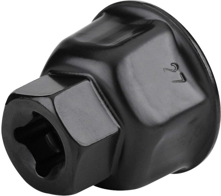 27-mm-Ölfilterschlüssel für Mercedes-Benz, 27-mm-3/8"-Ölfilterschlüssel mit Kappenantrieb zum Lösen und Festziehen