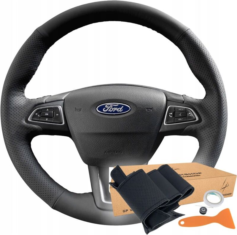 Lenkradbezug, Ziermuster für Ford Focus 3 Escape C-Max Kuga