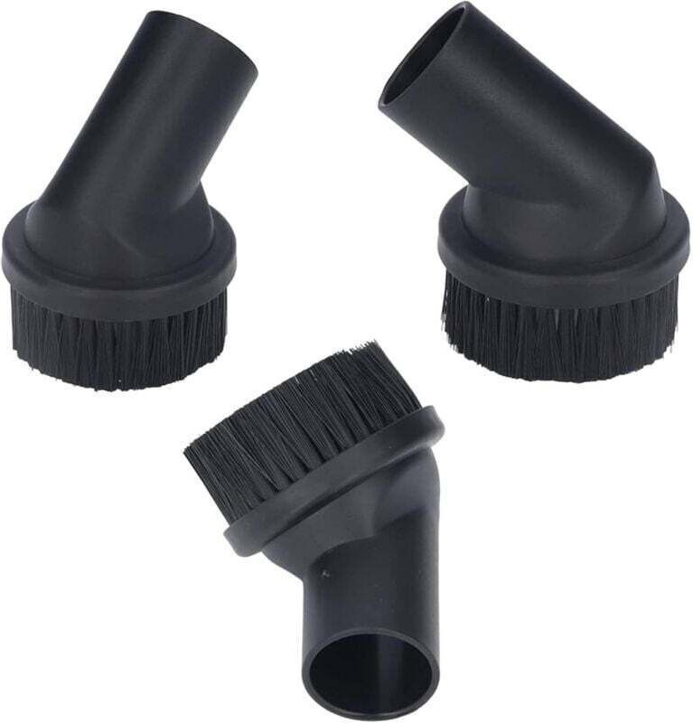 3-teiliges Staubsauger-Rundbürstenset, 35 mm/1,38 Zoll Innendurchmesser, runder Staubbürstenaufsatz zur Reinigung von So...