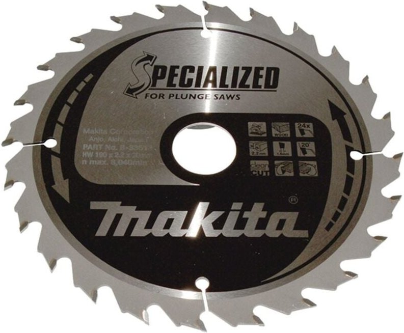 Sägeblatt specialized 190x30x24Z, 2,2 mm - Makita
