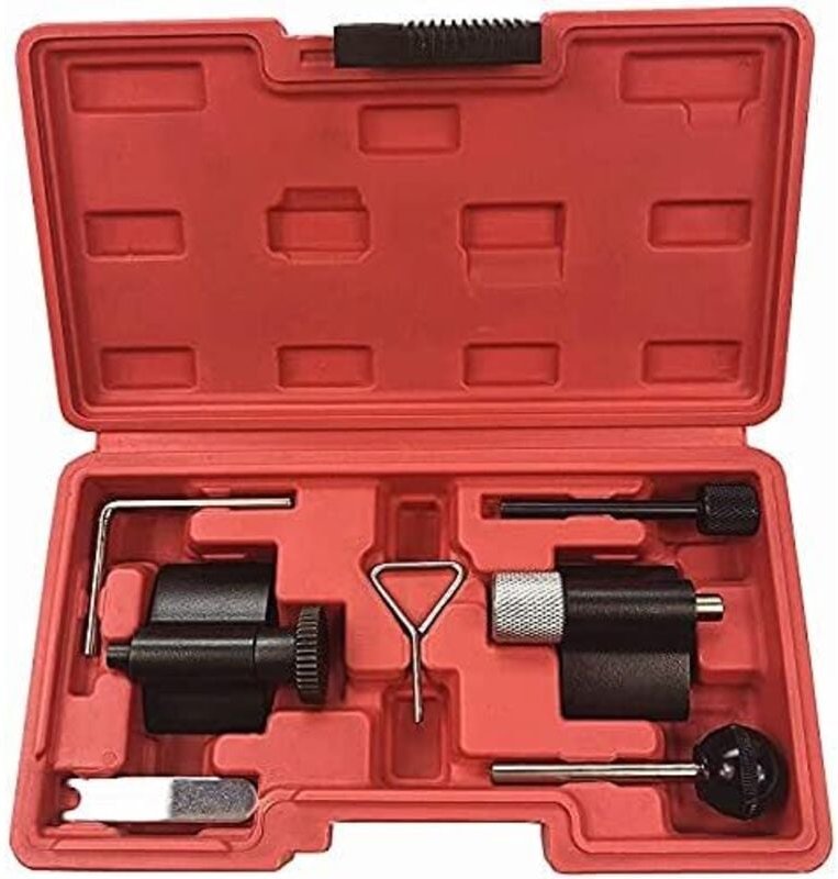 7-teiliges Werkzeugset zum Riemenwechsel, Nockenwellen-Arretierwerkzeug, Kurbelwellen-Motordüse, TDI-Pumpe 1,2 1,4 1,9 2...