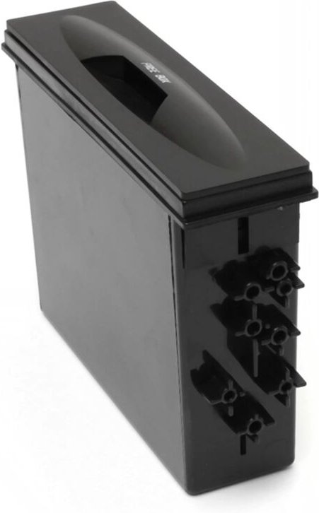 Tlily - Universelle Auto Aufbewahrung Box -38 Einlagiges Einzel Din Dash Radio Installation Pocket Kit 177X50X120Mm