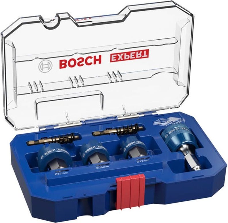 Bosch EXPERT Lochsäge Sheet Metal Power Change Plusn Set, 22 25 32 x 5 mm, 6-tlg.