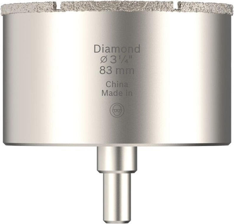 Bosch Lochsäge mit Aufsteckhalter Tiles, 83 x 40 mm