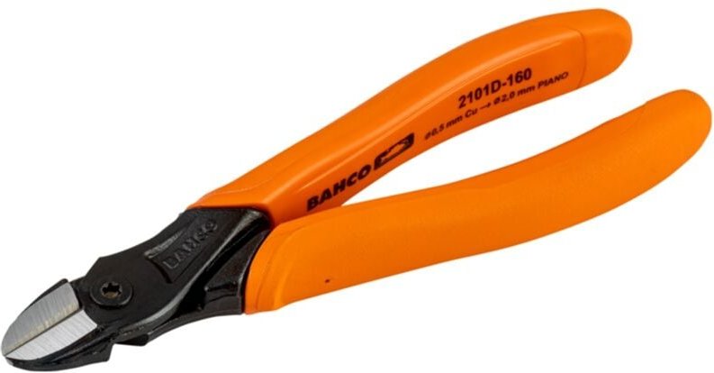 Bahco Seitenschneider mit 1-Komponenten-Griff, brüniert 125 mm