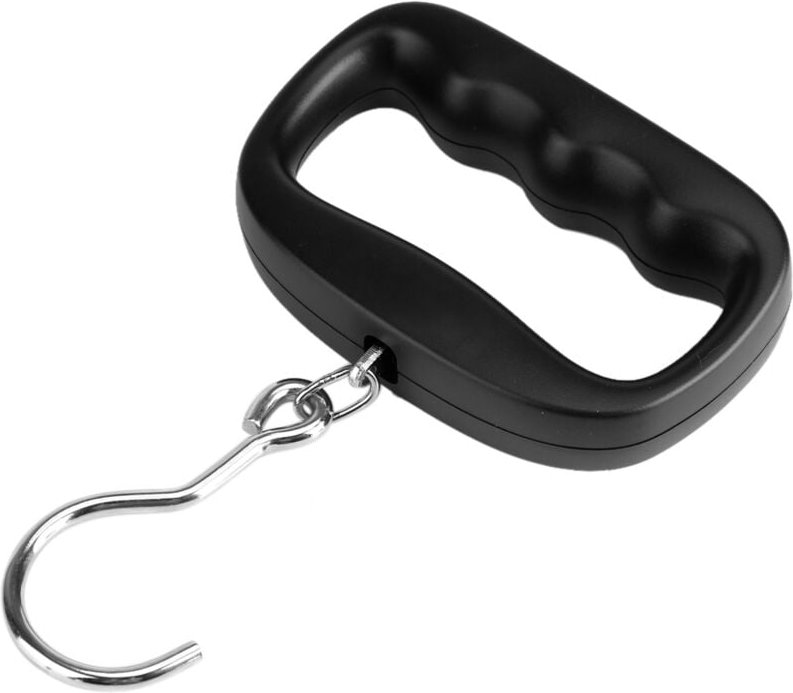 WEIHENG Digitale Hängewaage 50 kg / 10 g mit LCD-Display, Tara-Funktion, tragbare elektronische Gepäckwaage, keine Batte...