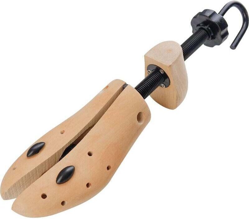 Schuhspanner aus Holz, Holzfarbe, Sicherheitsschuhe, Größen 41-46