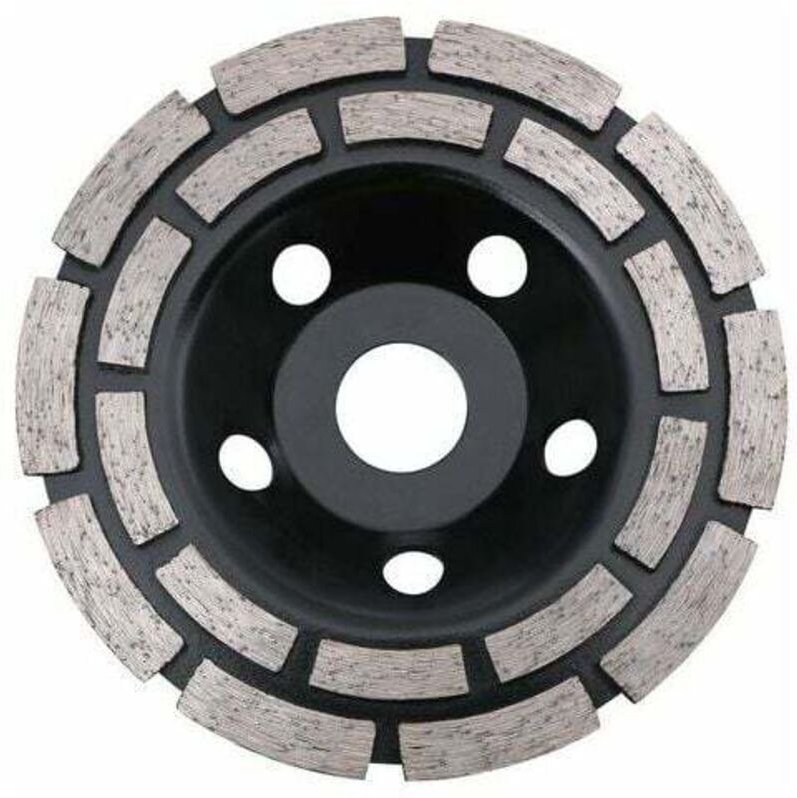 Diamantschleifscheibe, 125 mm Diamantschleifscheibe für Beton, Universal-Diamantschleifscheibe zum Schleifen von Beton, ...