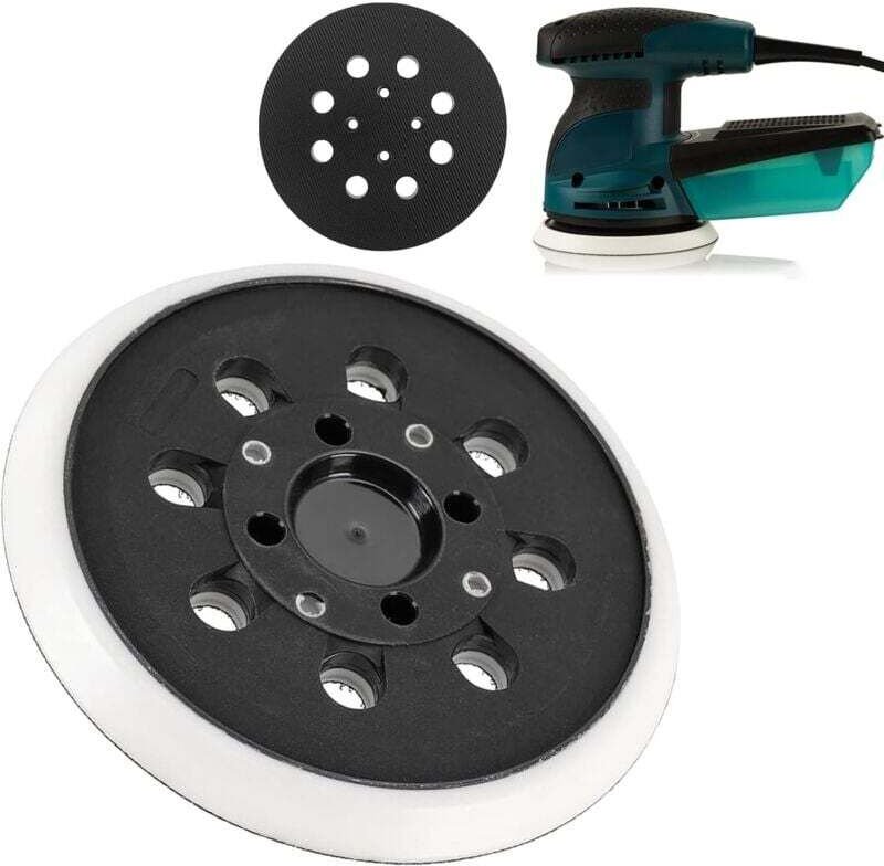 Plateau De Ponçage Auto Adhésif Professionnel 125 Mm 5 Pouces 8 Trous Pour Ponceuses