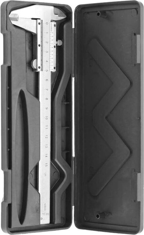 Hochpräziser Messschieber aus Kohlenstoffstahl und Edelstahl, Messbereich 0-150 mm (150 mm)