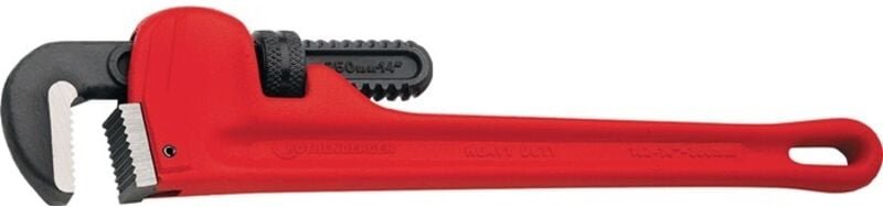 Einhandrohrzange heavy duty Gesamt-L.450mm Spann-W.73mm f.Rohre 2 1/2 Zoll