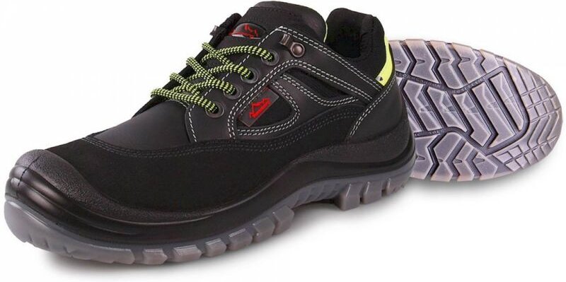 Remisberg - Sicherheitsschuh Nepal black Gr.42 schwarz S3 EN20345 Leder