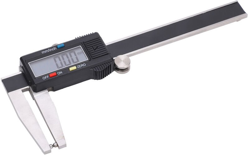 Industrieller elektronischer Messschieber für zuverlässige und vielseitige Messungen in Werkstätten.