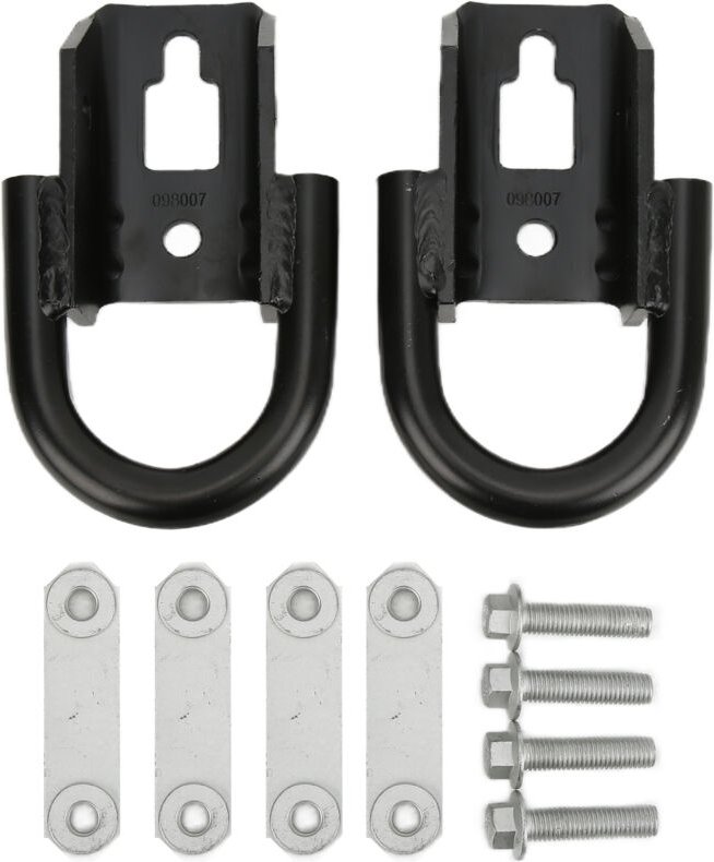 Abschlepphaken, 2 Stück Auto-Abschlepphaken Fl3z 17a954 c Chromstahl Ersatz für 2009 2020.