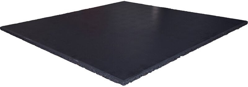 Fitness-Bodenschutzmatte - Connector - 100 x 100 cm - 20 mm - Verbindbarer Fitnessboden aus Gummi