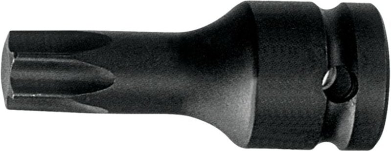 Bahco 1/2 Kraft-Bit-Stecknuss, Torx, lang, T 25