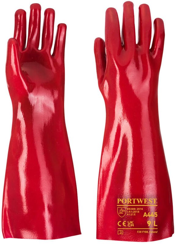 PVC Rot - Größe XL - Rot - Portwest