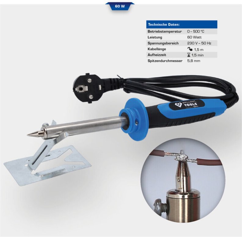 Brilliant Tools Lötkolben, 60 W
