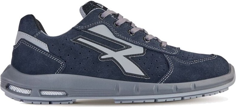 Sicherheitsschuhe niedrig NASH PLUS S1P SRC ESD - Blau/Grau 44