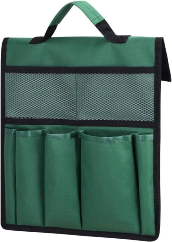 Csparkv - Faltbare Garten-Kniebank-Werkzeugtasche mit Griff, wasserdichter Oxford-Garten-Aufbewahrungs-Organizer, Hand-G...
