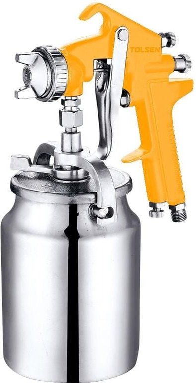 Spritzpistole Saug 1000ml Duse 1,7mm Tolsen