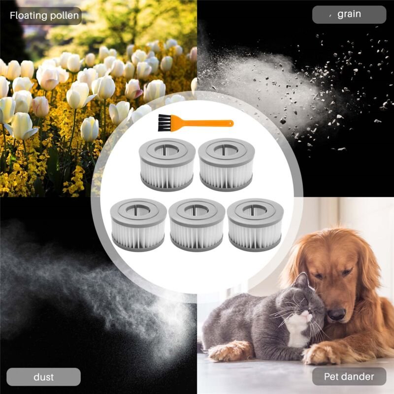 6-teiliger HEPA-Filter für kabellosen Handstaubsauger JV85/JV85 Pro/H9 PRO