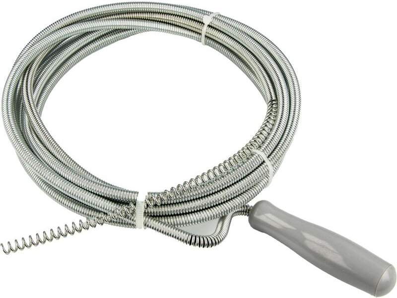 Masterproof Professional - Rohrreinigungsspirale 3,00 m x ø 6 mm, mit Bohrspitze