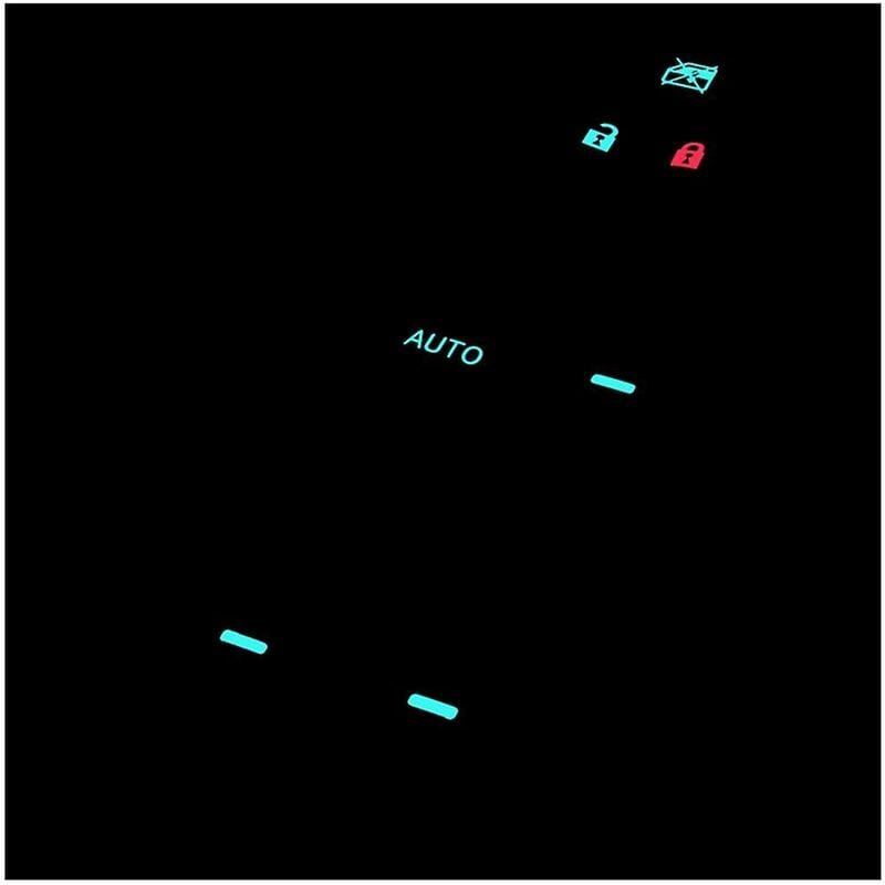 Woosien - 1 Satz blaue LED-Netzschaltertaste für Yaris Vios LHD-Hintergrundbeleuchtungs-Upgrade