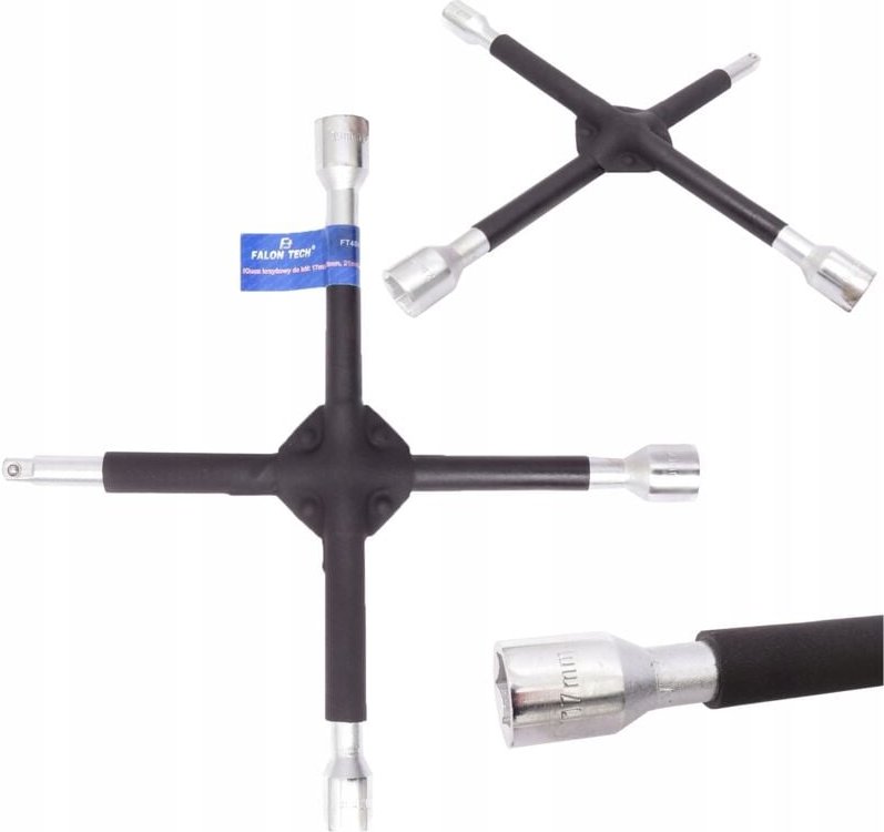 Falon-Tech 17x19x21mm Kreuzschlitz-Radschlüssel