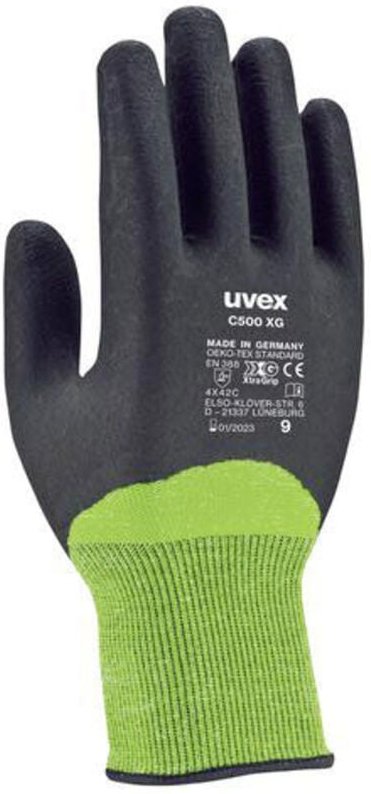 C500 xg 6060011 Schnittschutzhandschuh Größe (Handschuhe): 11 en 388 1 Paar - Uvex