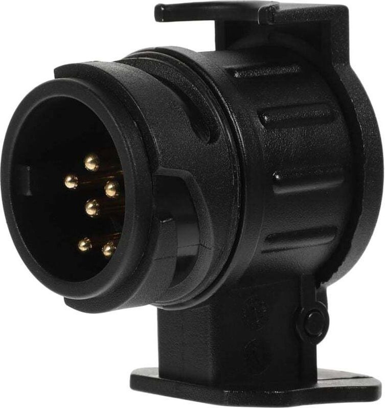 13-poliger auf 7-poliger Anhängeradapter, 13-polige Steckdose für Autoanhänger, Traktor, Wohnwagen