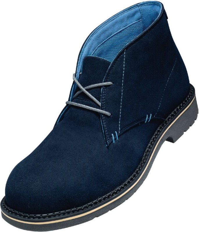 Thumbnail - Uvex 1 Business - Niedrige Sicherheitsstiefel S3 SRC ESD - Blau/Grau: 47