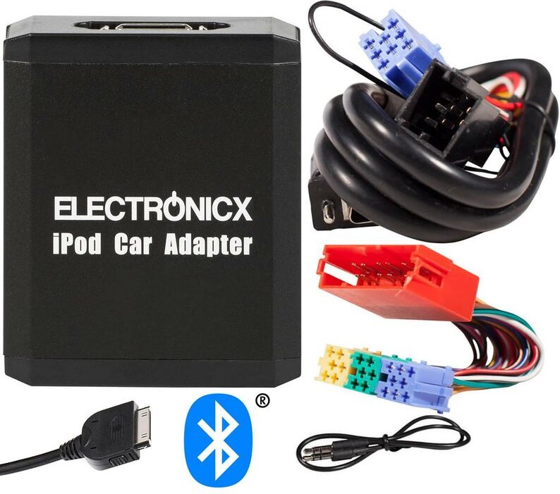 Adapter Bluetooth AUX iPhone iPad iPod AUDI 8 Pin + 20 Pin