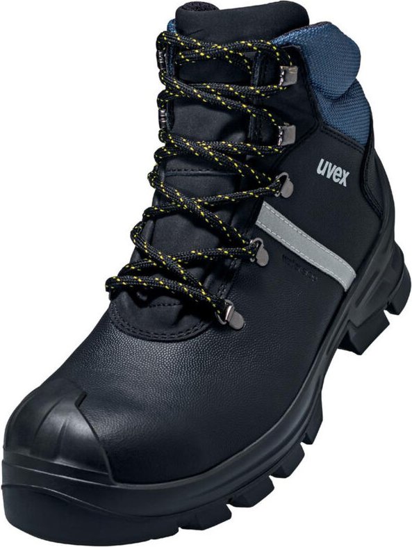 uvex 2 construction Stiefel S3 schwarz, blau Weite 12 Gr. 43