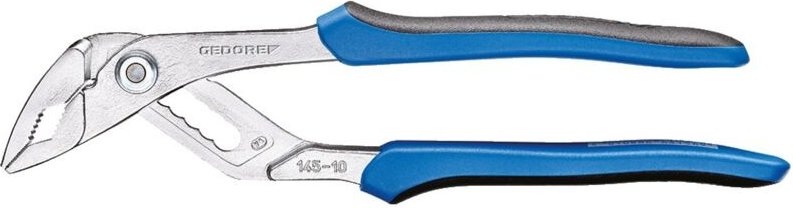 Gedore - 145 10 jc Wasserpumpenzange 10' 7-fach verstellbar 2K-Griff
