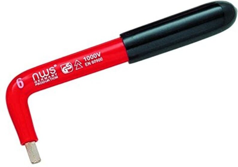 NWS 2018-4-120-Acodada Hexagonal Key Din7439 4 mm