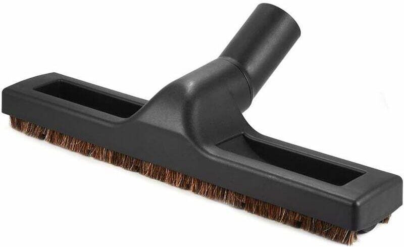 Preisgünstige, universelle Staubsaugerbürste ø 32 mm Parkettbürste mit Naturborsten aus Rosshaar - ohne Räder