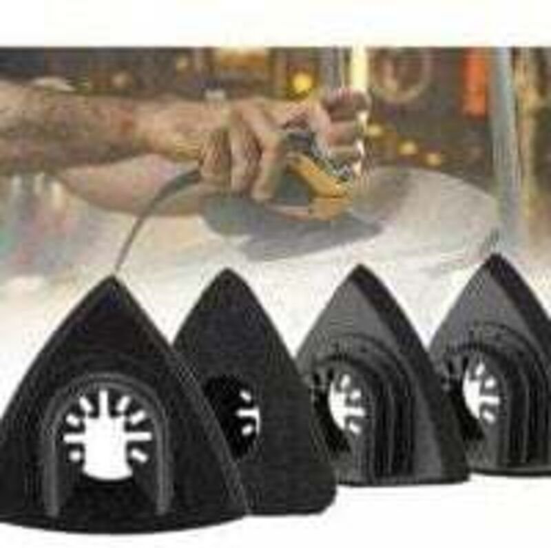 4-teiliger Schleifteller, universeller Schleifteller für Zubehör von Fein, Bosch, Parkside, Ryobi, Worx und Workzone (90...